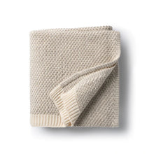 Load image into Gallery viewer, Domani Home Brunello Sand Baby Blanket