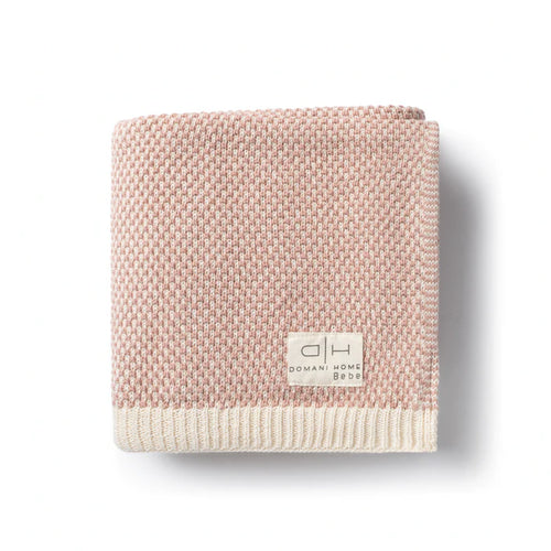 Domani Home Brunello Rose Baby Blanket