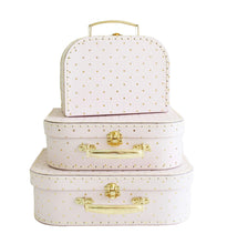Load image into Gallery viewer, Alimrose Kids Carry Case Set - Pink Gold