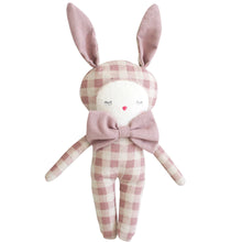 Load image into Gallery viewer, Alimrose Dream Bunny Rose Check Linen