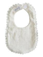 Load image into Gallery viewer, Alimrose Sophie Bib - Ivory Linen