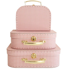 Load image into Gallery viewer, Alimrose Kids Carry Case Set - Gingham