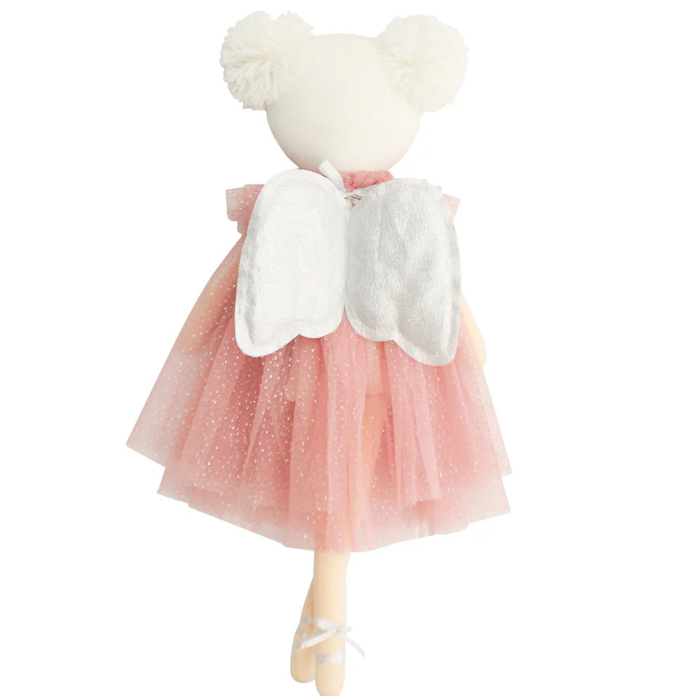 Alimrose Ava Angel Doll Blush/Silver