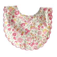 Load image into Gallery viewer, Alimrose Scallop Bib - Rose Garden