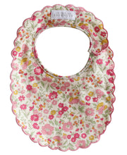 Load image into Gallery viewer, Alimrose Scallop Bib - Rose Garden