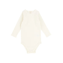 Load image into Gallery viewer, Lil Legs Ribbed Crewneck Onesie - Ivory