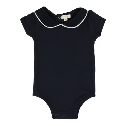 Lil legs Peter Pan Onesie - Navy/White