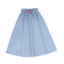 Load image into Gallery viewer, Little Parni K231 Denim Maxi Skirt - Light Blue