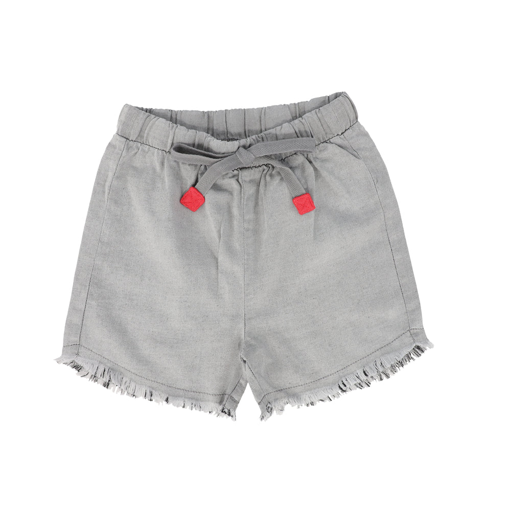 Little Parni K233 Denim Boys Shorts - Denim Wash Black
