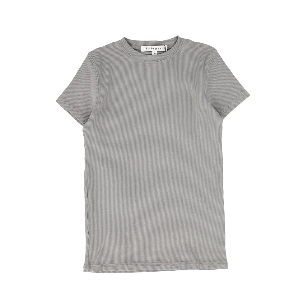 Little Parni K236 Girls/Boys Short Sleeve Tshirt - Grey