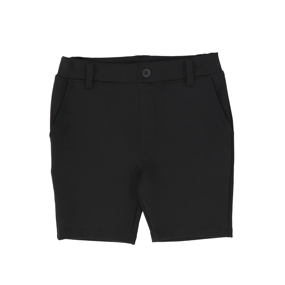 Little Parni K410 Milano Milano Boy's Shorts - Black