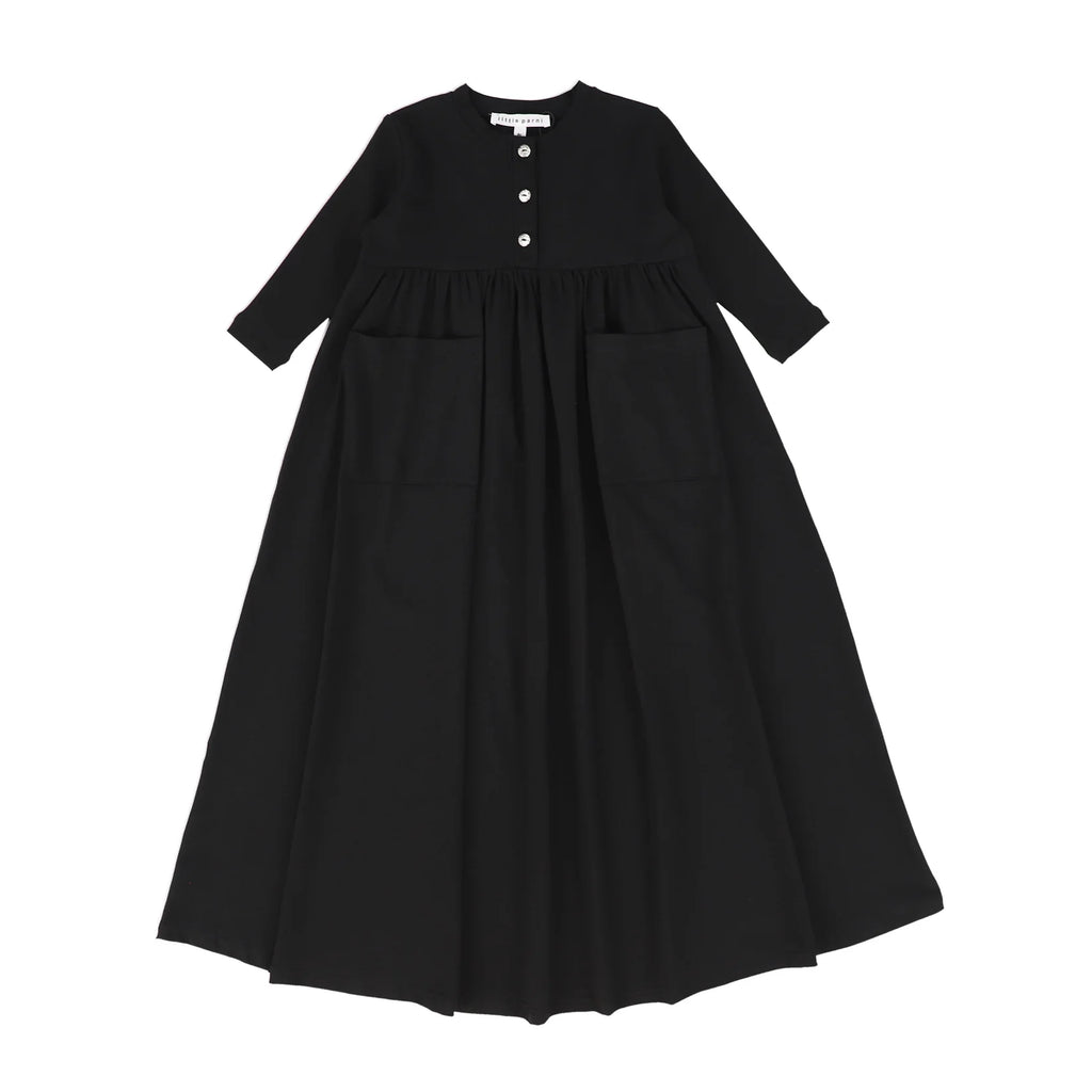 Little Parni Maxi Dress K413 - Black (RUNS TRUE TO SIZE)