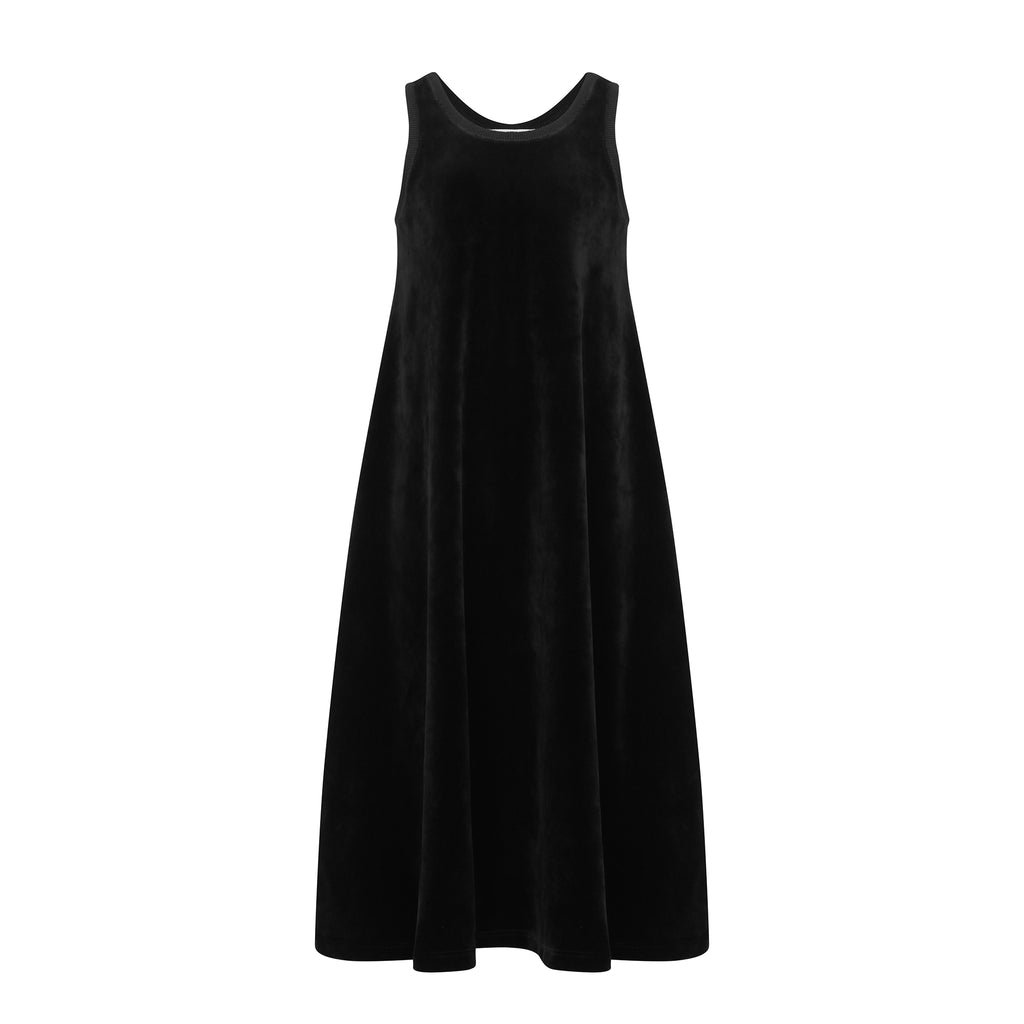 Little Parni Velour Maxi Jumper (K541) - Black