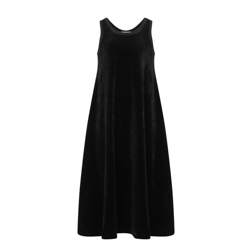 Little Parni Velour Maxi Jumper (K541) - Black
