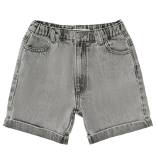 Load image into Gallery viewer, Little Parni Denim Shorts (K609) - Grey Denim