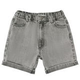 Little Parni Denim Shorts (K609) - Grey Denim