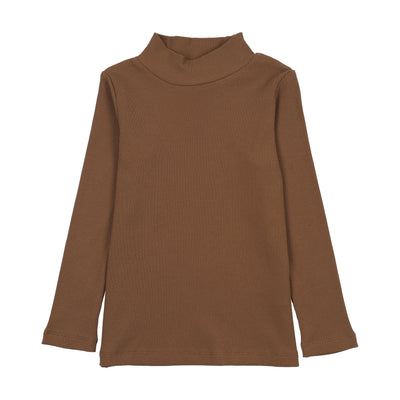 Farren & Me Mockneck T-Shirt - Ochre