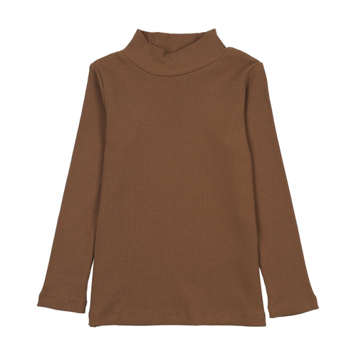 Farren & Me Mockneck T-Shirt - Ochre