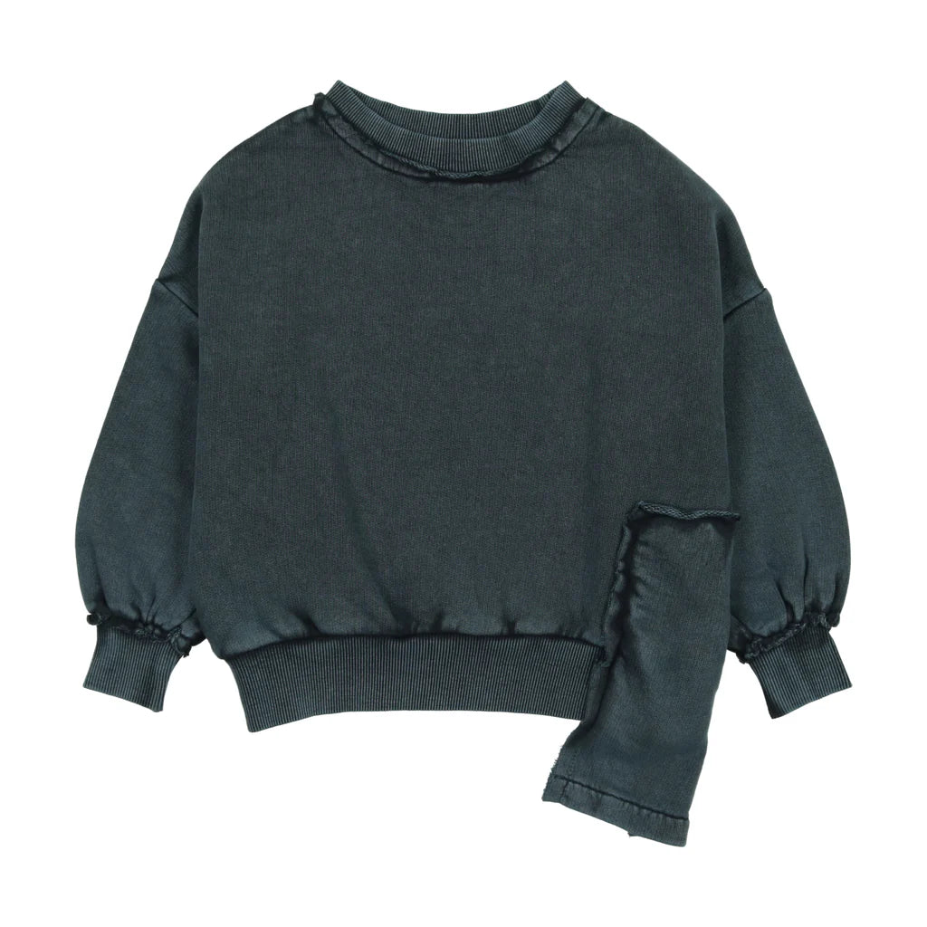 Farren & Me Washed Edge Sweatshirt - Washed Black