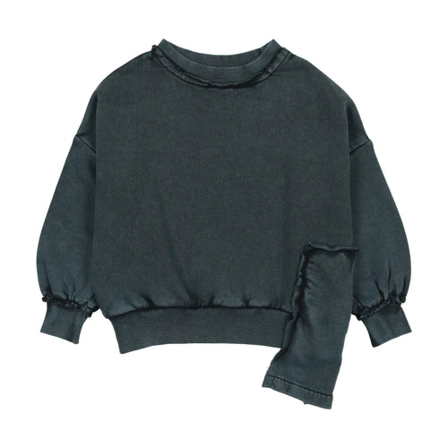 Farren & Me Washed Edge Sweatshirt - Washed Black