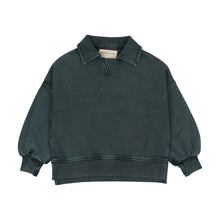 Load image into Gallery viewer, Farren &amp; Me Boys Sweatshirt Polo - Washed Black