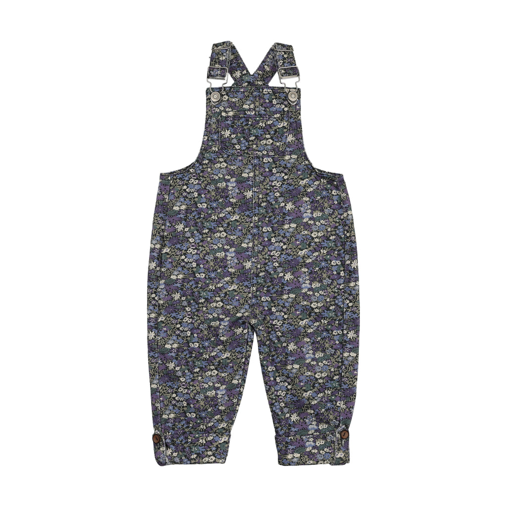 Farren & Me Denim Overall - Navy Liberty Print