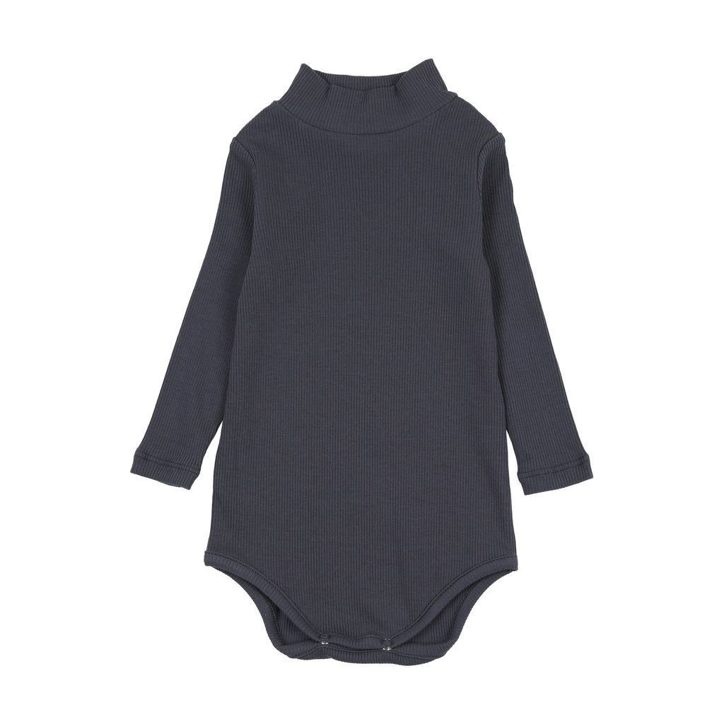 Farren & Me Mockneck Onesie - Navy