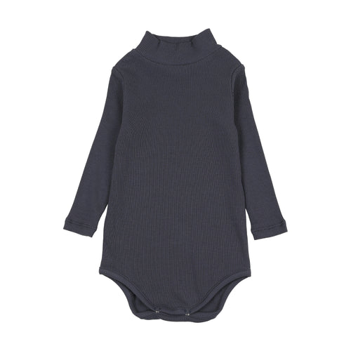 Farren & Me Mockneck Onesie - Navy