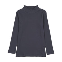 Load image into Gallery viewer, Farren &amp; Me Mockneck T-Shirt - Navy