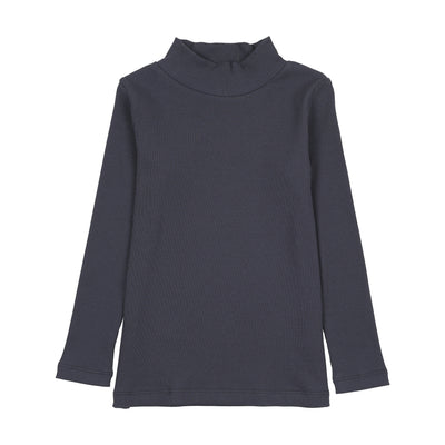 Farren & Me Mockneck T-Shirt - Navy