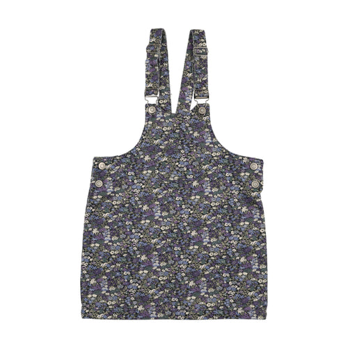 Farren & Me Denim Jumper - Navy Liberty Print