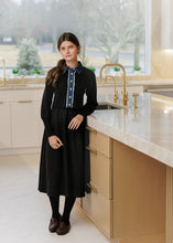 Load image into Gallery viewer, Velvette Label Denim Collar Sweater