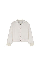 Load image into Gallery viewer, Little Creative Factory Knit Lace Cardigan - Cream