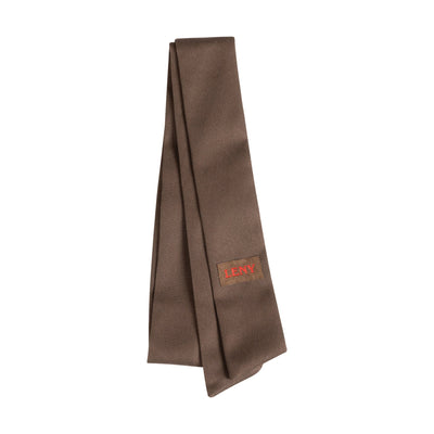 Limited Edition Canvas Logo Patch Hair Tie - Taupe