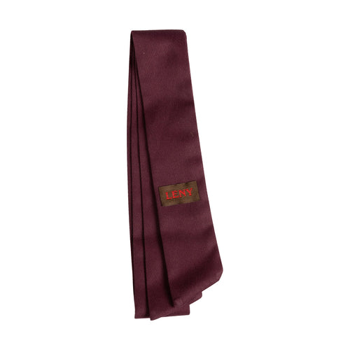 Limited Edition Canvas Logo Patch Hair Tie - Plum
