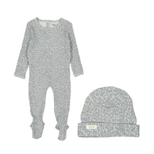 Load image into Gallery viewer, Ladida Layette Leaf Footie and Bonnet