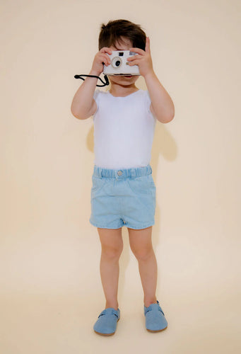 Lil Legs Denim Shorts - Light Denim