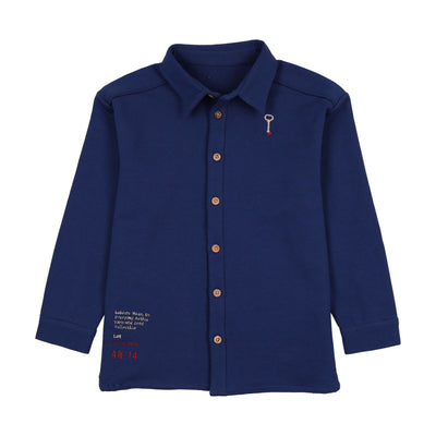 Lil Legs Little Kids Limited Capsule Shirt - Bellwether Blue