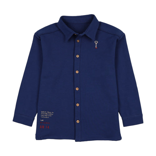 Lil Legs Little Kids Limited Capsule Shirt - Bellwether Blue
