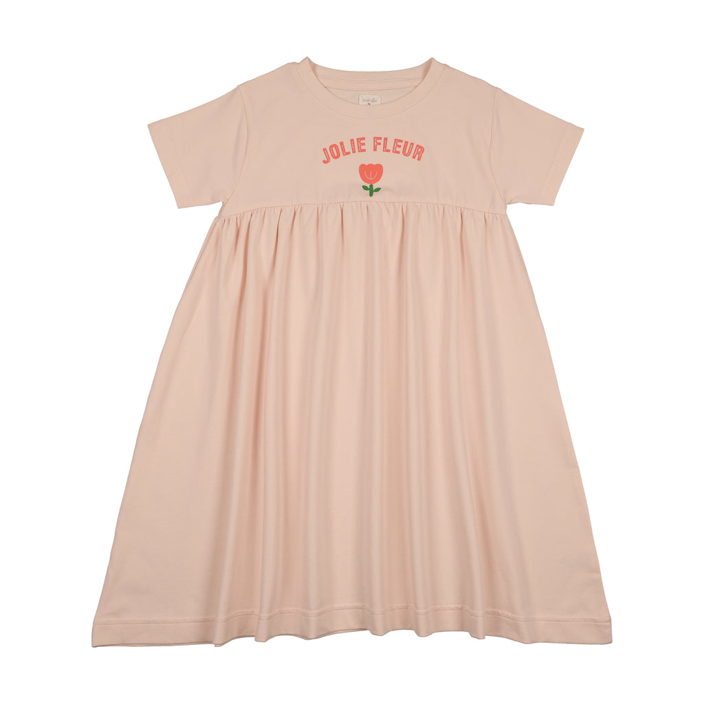 Lil Legs Tulip Dress - Cloud Pink