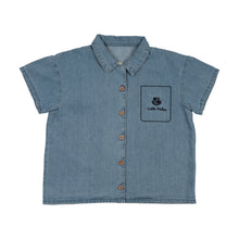 Load image into Gallery viewer, Lil Legs Denim City Shirt - Mid Blue Wash