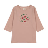 Lil Legs Common Folk Tee - Pink (3/4 Sleeve)