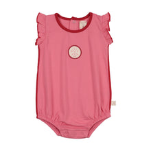 Load image into Gallery viewer, Lil Legs Boating Crew Girls Romper - Fresh Pink