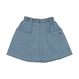 Lil Legs Denim Capsule Skirt - Blue Tencel