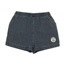 Load image into Gallery viewer, Lil Legs Dainty Denim Boys Shorts - Blue Stripe