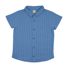 Load image into Gallery viewer, Lil Legs Downtown Boys Button Down Shirt - Fresh Blue (Short Sleeve)