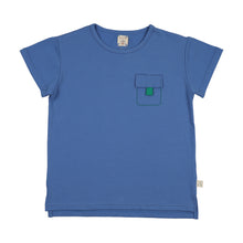 Load image into Gallery viewer, Lil Legs Boating Crew Pocket Tee - Fresh Blue
