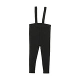 Lil legs Suspender Leggings-Black