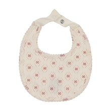 Load image into Gallery viewer, Lilette Geo Floral Print Bib - Cream/Pink