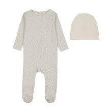 Load image into Gallery viewer, Lilette Leaf Trail And Hat Set - Cream/Blue